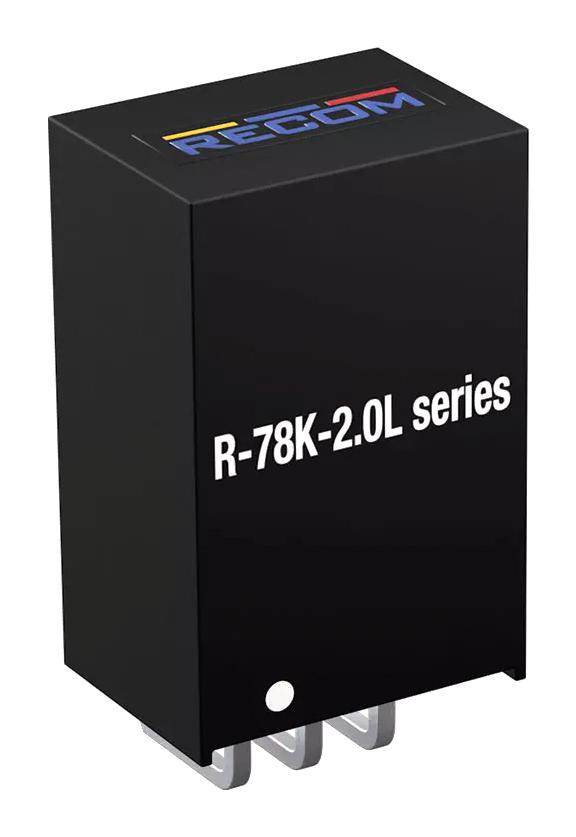 RECOM POWER R-78K1.5-2.0L DC/DC Converter, ITE, 1 Output, 3 W, 1.5 V, 2 A, R-78K-2.0 Series