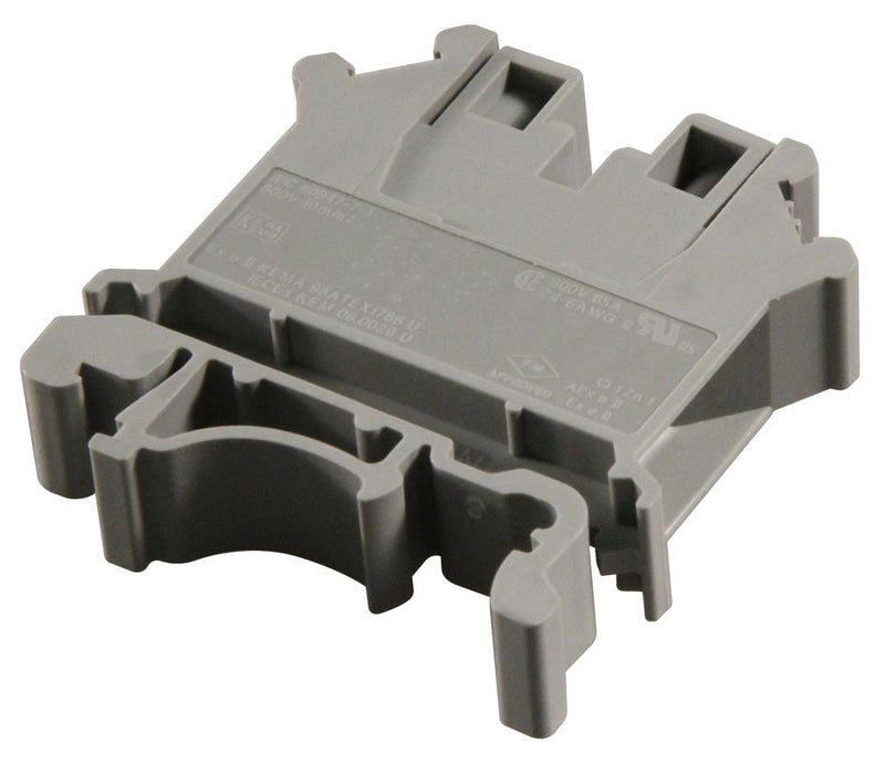 PHOENIX CONTACT 3005073 DIN Rail Mount Terminal Block, 2 Ways, 20 AWG, 6 AWG, 16 mm&sup2;, Screw, 57 A GTIN UPC EAN: 4017918091019 UK 10 N