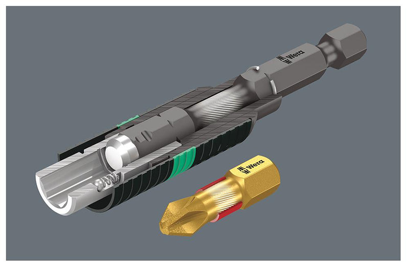 WERA 05056724001 Hex Driver Bit, Pozidriv, PZ3 Bit, 25 mm Overall GTIN UPC EAN: 4013288034502