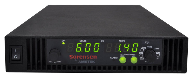 AMETEK PROGRAMMABLE POWER XG 20-42R Bench Power Supply, Programmable, 1 Output, 0 V, 20 V, 0 A, 42 A