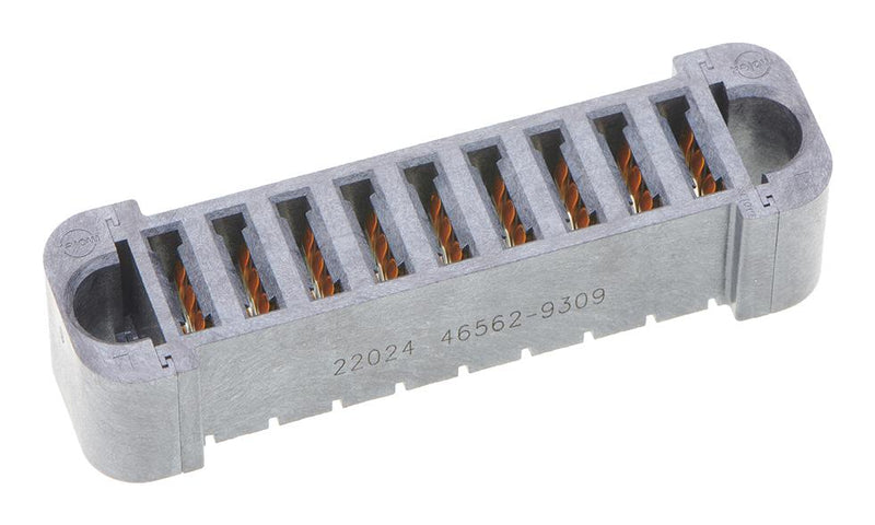 Molex 46562-9309 46562-9309 Rectangular Power Connector 9 Contacts Extreme Ten60Power 46562 Series PCB Mount Press Fit New