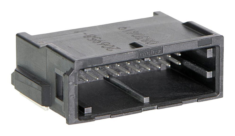 MOLEX 206958-3221 AUTOMOTIVE CONN, R/A HDR, 22POS, SMT