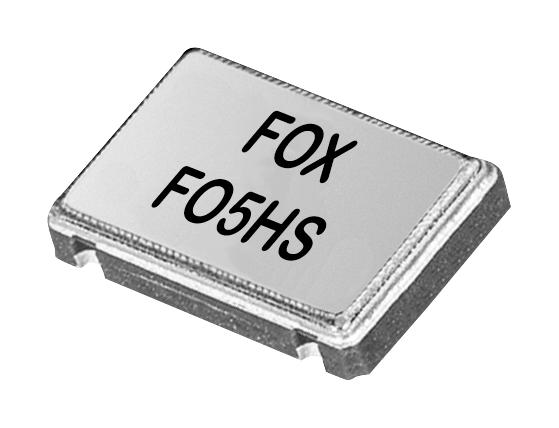 FOX ELECTRONICS FO5HSCBE25.0-T1 Oscillator, 25MHz, HCMOS, SMD, 5mm x 3.2mm, 3.3V, FO5HS Series