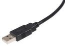 STARTECH USB2HAB50CM USB Cable, Type A Plug to Type B Plug, 0.5 m, 1.64 ft, USB 2.0, Black GTIN UPC EAN: 0065030845502