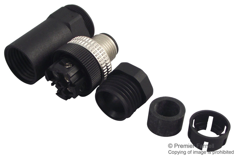 HIRSCHMANN ELST 4012PG9 Circular Connector, E Series PG9, Cable Mount Plug, 4 Contacts, Screw Pin