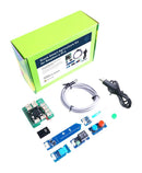 SEEED STUDIO 110061284 Grove Smart Agriculture Kit, Raspberry Pi-4 Board, Temp Sensor, Micro SD Card with Card Reader-32GB