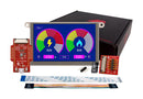 4D SYSTEMS SK-GEN4-70DT-WVA Display Starter Kit, DIABLO16, Display Module Gen4-uLCD-70DT-WVA, Graphics Controller