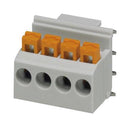 PHOENIX CONTACT 2200320 Wire-To-Board Terminal Block, 5 mm, 4 Ways, 24 AWG, 14 AWG, 2.5 mm&sup2;, Push In