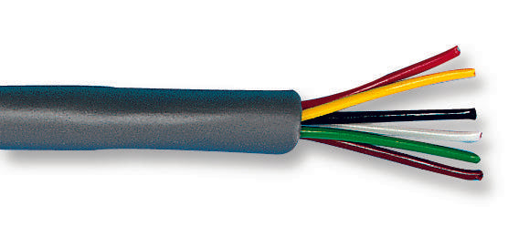 ALPHA WIRE 1899C SL001 Multicore Cable, Unscreened, 2 Core, 16 AWG, 1.31 mm&sup2;, 1000 ft, 304.8 m