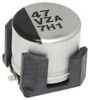 PANASONIC EEHZC1H121V Hybrid Aluminium Electrolytic Capacitor, 120 &micro;F, &plusmn; 20%, 50 V, Radial Can - SMD, 0.028 ohm