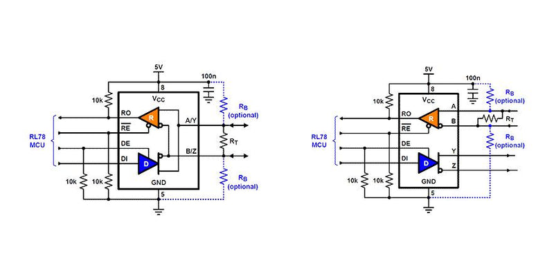 RENESAS ISL3156EIUZ-T Transceiver, RS422, RS485, 1 Driver, 1 Receiver, 4.5 V to 5.5 V, MSOP-10