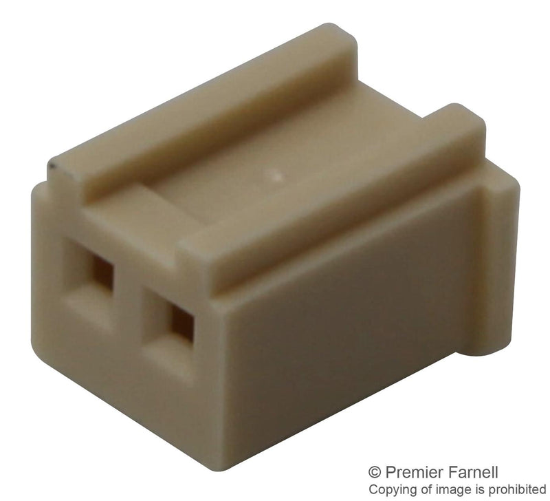 Multicomp PRO MC34469 MC34469 Connector Housing MC34 Receptacle 2 Ways 1.25 mm Series Contacts