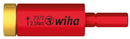 Wiha 41343 41343 Torque Adapter 2.5 Nm 59 mm Length Easytorque Series For Slimbits &amp; Slimvario