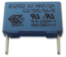 Epcos B32922C3474K000 B32922C3474K000 Safety Capacitor Metallized PP Radial Box - 2 Pin 0.47 &Acirc;&micro;F &plusmn; 10% X2 Through Hole