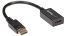 STARTECH DP2HDMI2 Audio / Video Cable Assembly, DisplayPort Plug, HDMI Socket, 8.3 ", 210.82 mm, Black GTIN UPC EAN: 0065030836876