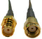 MOBILE MARK CA120/195-VJ RF / Coaxial Cable Assembly, SMA Jack to RP SMA Plug, RF-195, 50 ohm, 120 ", 3.05 m