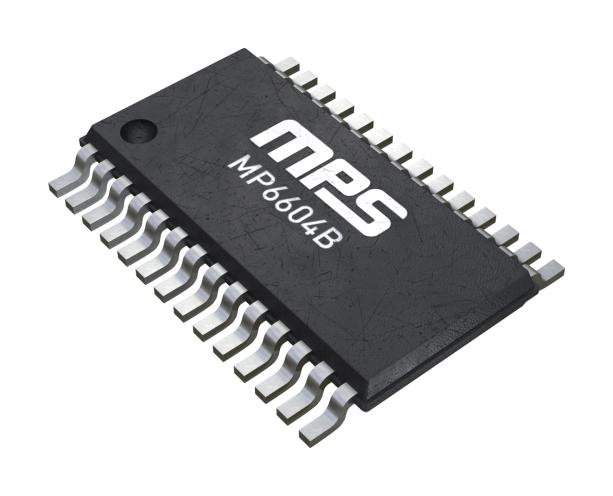 MONOLITHIC POWER SYSTEMS (MPS) MP6604BGF-P Motor Driver, PHASE/EN, Stepper and DC Brush, H-Bridge, 2 Outputs, 2.5 A, 45 V, TSSOP-EP-28, 125 &deg;C