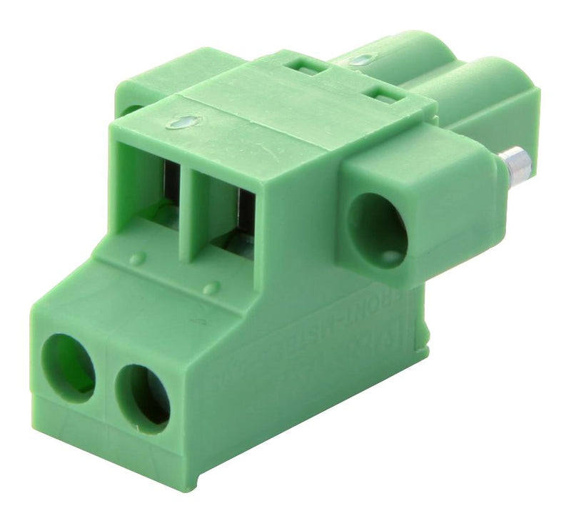 PHOENIX CONTACT FRONT-MSTB 2,5/ 5-STF-5,08 Pluggable Terminal Block, 5.08 mm, 5 Ways, 24AWG to 12AWG, 2.5 mm&sup2;, Screw, 12 A 1777837, GTIN UPC EAN: 4017918039707