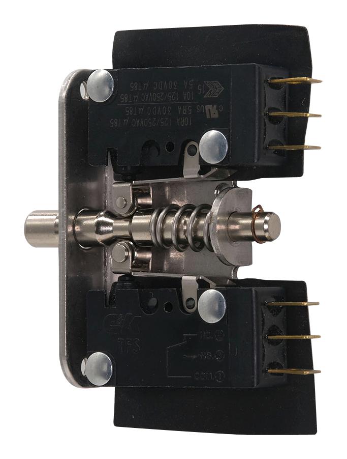 C&K COMPONENTS 23SL40410 Safety Interlock Switch, SL Series, DPDT, Quick Connect, 250 V, 10 A, IP60