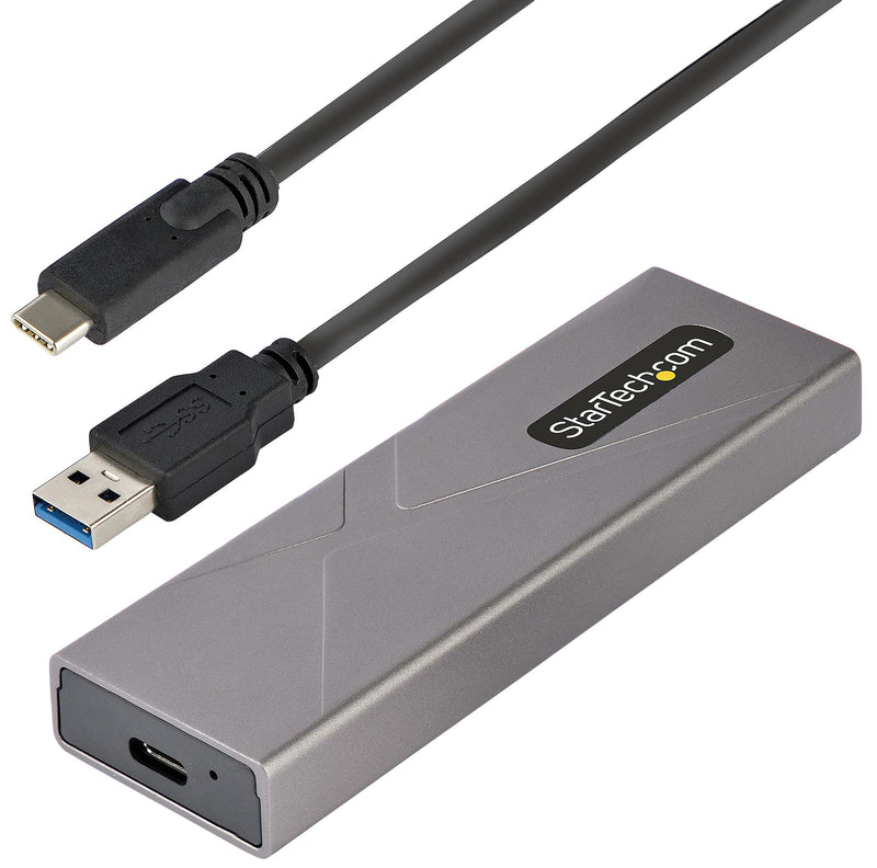 Startech M2-USB-C-NVME-SATA M2-USB-C-NVME-SATA Enclosure Tool-Free USB-C to M.2 SATA/NVMe SSD 10 Gbps USB Powered