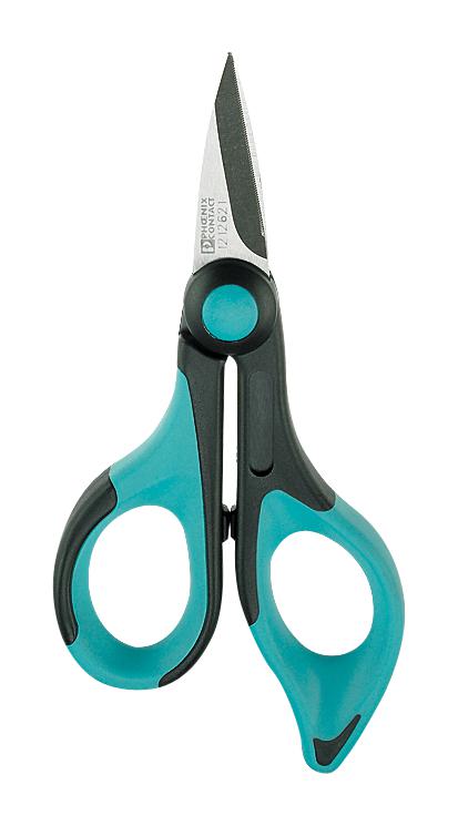 PHOENIX CONTACT 1212621 Scissor, VDE, Electrician, Non Slip Grip, 155 mm Length, CUTFOX Series GTIN UPC EAN: 4046356641227 CUTFOX-ES