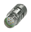 PHOENIX CONTACT 1629133 Sensor Connector, M23 PRO Series, M23, Female, 7 Positions, Crimp Socket - Contacts Not Supplied M23-07S1N8A9004S