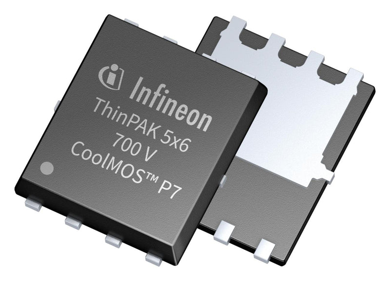 Infineon IPLK80R1K2P7ATMA1 IPLK80R1K2P7ATMA1 Power Mosfet N Channel 800 V 4.5 A 1 ohm Thinpak 5x6 Surface Mount