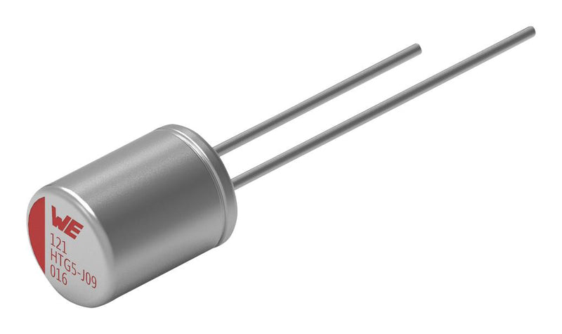 WURTH ELEKTRONIK 8.70576E+11 Hybrid Aluminium Electrolytic Capacitor, 33 &micro;F, &plusmn; 20%, 63 V, Radial Leaded, 0.03 ohm