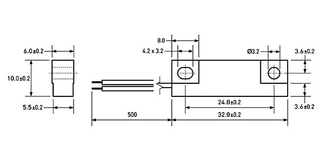 MULTICOMP PRO MP-MS-332-3-1-0500