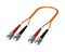 PHOENIX CONTACT 1111536 FIBRE CABLE, ST DUPLEX-ST DUPLEX, MM, 3M