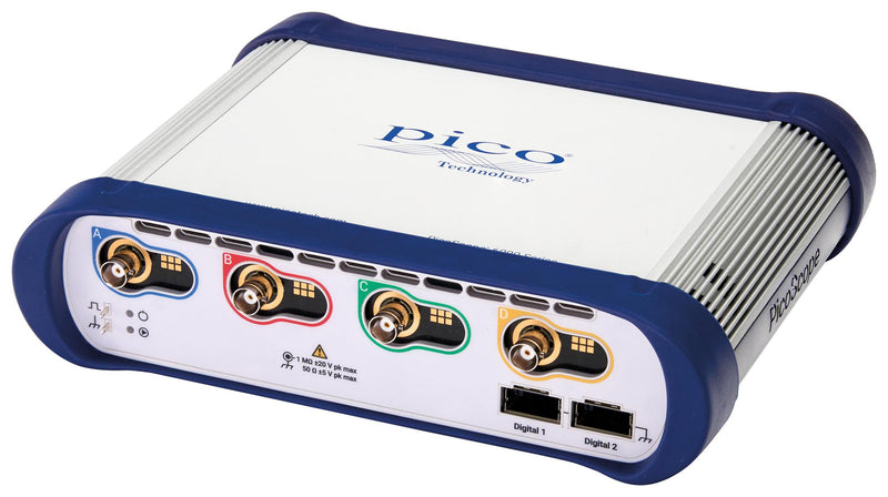 PICO TECHNOLOGY PICOSCOPE 6426E PC USB Oscilloscope, PicoScope 6000E Series, 4 Channel, 1 GHz, 5 GSPS, 4 Gpts, 350 ps