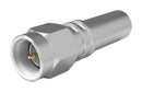 TIMES MICROWAVE EZ-195-SM-X RF / Coaxial Connector, SMA Coaxial, Straight Plug, Crimp, 50 ohm, LMR-195, Beryllium Copper