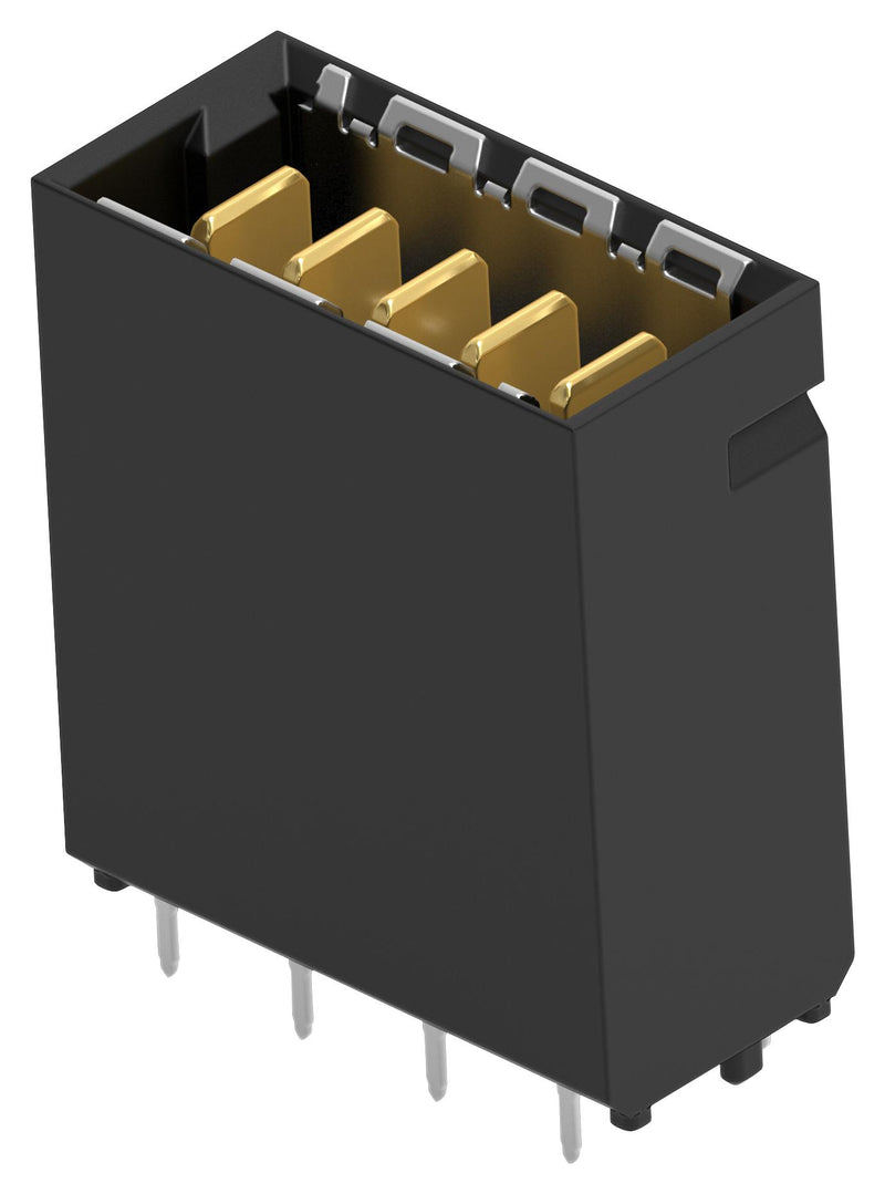 Erni - TE Connectivity 214919-E 214919-E Mezzanine Connector Plug 2 mm 1 Rows 5 Contacts Surface Mount Through Hole