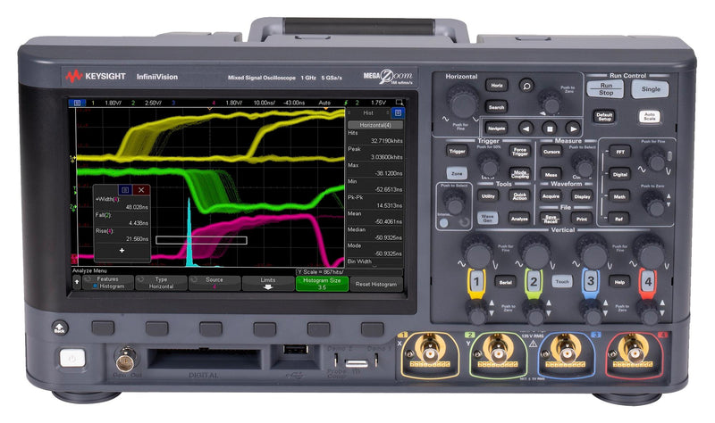 Keysight Technologies MSOX3054G MSOX3054G Digital Oscilloscope Infiniivision 3000G X 4+16 Channel 500 MHz 5 Gsps 4 Mpts 700 ps