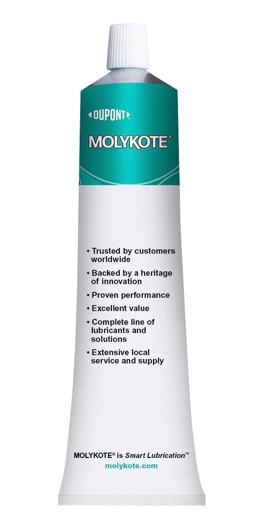MOLYKOTE MOLYKOTE 3451, 1KG Fluorosilicone Grease, NLGI Grade 2, Chemical Resistant, Can, 1kg