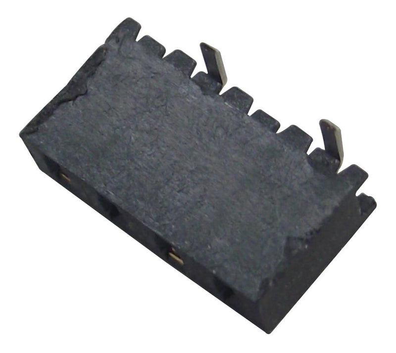 Samtec MMS-104-02-L-SV MMS-104-02-L-SV PCB Receptacle Board-to-Board Wire-to-Board 2 mm 1 Rows 4 Contacts Surface Mount