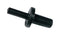 HELLERMANNTYTON 241-11810 Trunking Fitting, Rivet, 4 - 8 mm, Nylon 6.6 (Polyamide 6.6), Black, 17.5 mm, TY Series