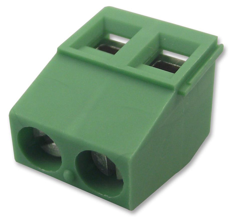 PHOENIX CONTACT 1715721 Wire-To-Board Terminal Block, 5.08 mm, 2 Ways, 26 AWG, 14 AWG, 2.5 mm&sup2;, Screw MKDS 1,5/ 2-5,08, GTIN UPC EAN: 4017918024192