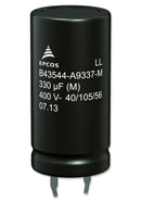 Epcos B43544B9277M000 B43544B9277M000 Electrolytic Capacitor Snap-in 270 &Acirc;&micro;F 400 V &plusmn; 20% Snap-In 3000 Hours @ 105&deg;C