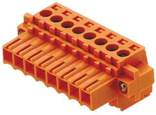 Weidmuller 1606650000 1606650000 Pluggable Terminal Block 3.5 mm 3 Ways 28AWG to 14AWG 1.5 mm&Acirc;&sup2; Screw 10 A