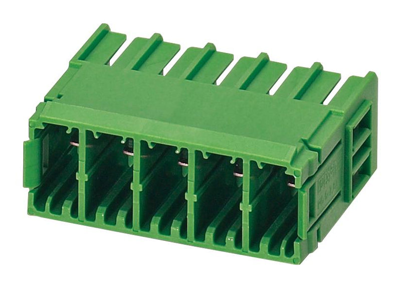 Phoenix Contact PC 5/ 5-G-762 PC 5-G-762 Terminal Block Header 7.62 mm 5 Ways 41 A 630 V Through Hole Right Angle