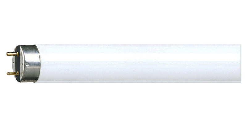 PHILIPS LIGHTING 9.2792E+11 Fluorescent Tube, G13, T-8, 18 W, 604 mm, 1300 lm, 6500 K