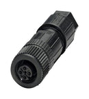 PHOENIX CONTACT 1424689 Sensor Connector, M12 Push-In, M12, Female, 5 Positions, Push In Socket, Straight Cable Mount GTIN UPC EAN: 4055626376165 SACC-M12FS-5PL