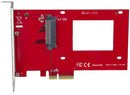 Startech PEX4SFF8639 PEX4SFF8639 Adapter U.2 to Pcie 2.5" Nvme SSD SFF-8639