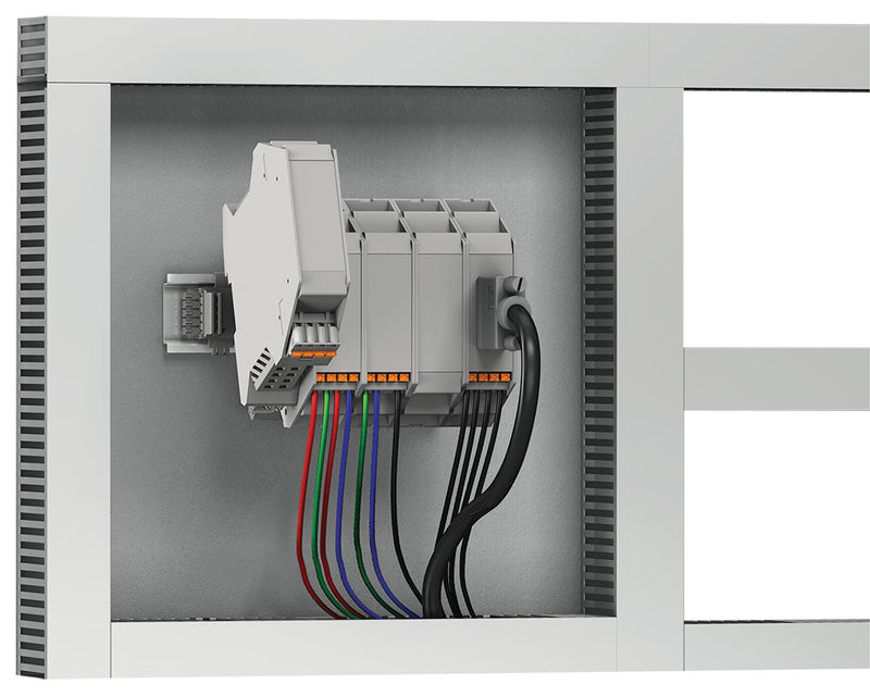 PHOENIX CONTACT 2202524 Plastic Enclosure, DIN Rail, DIN Rail, Nylon, 99 mm, 22.5 mm, 110 mm, IP20 GTIN UPC EAN: 4055626141749 ME MAX 22,5 2-2 DEV-KIT KMGY