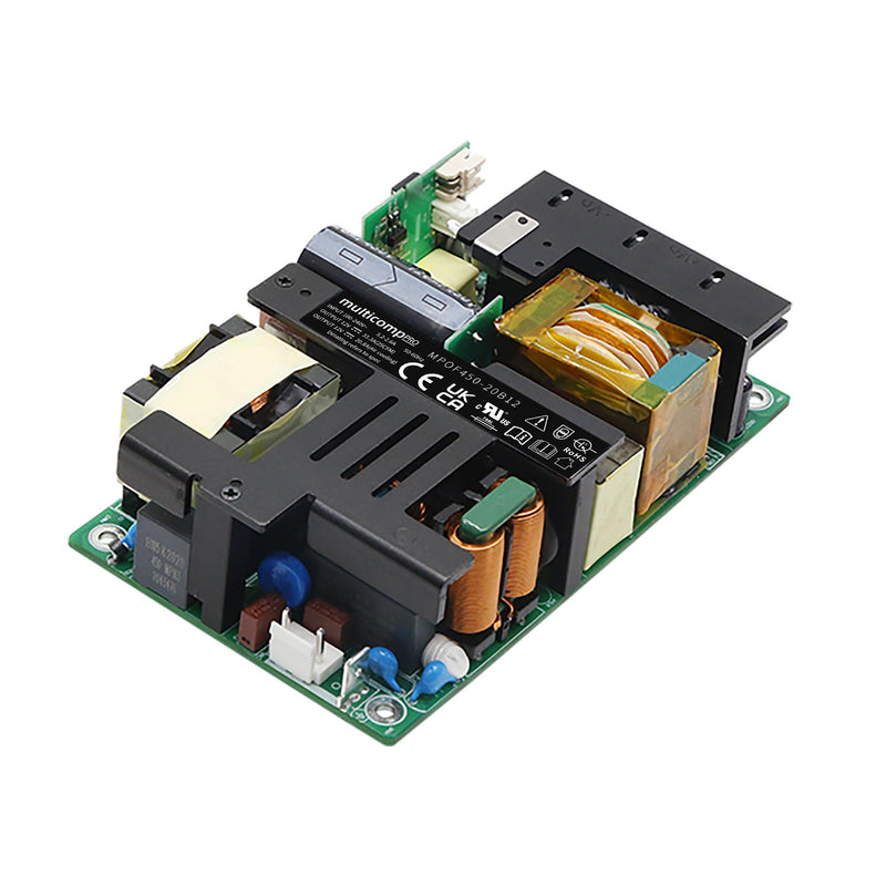 Multicomp PRO MPOF450-20B48 MPOF450-20B48 AC/DC Open Frame Power Supply (PSU) ITE Household &amp; Medical 1 Output 450W @ 25CFM