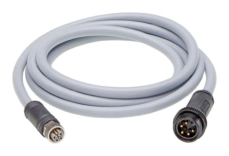 MOLEX 1205050103 Sensor Cable, M12, Micro-Change Receptacle, Mini-Change Plug, 5 Positions, 15 m, 49.2 ft L1P5030B66M150