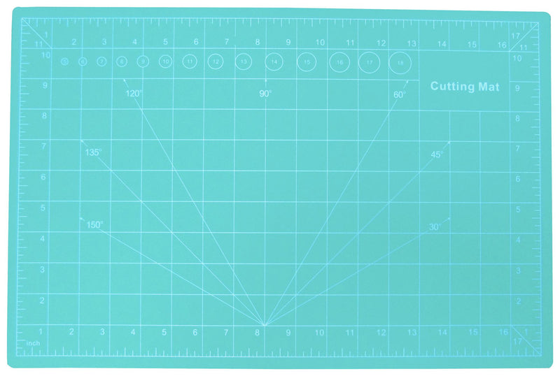 Multicomp PRO MP008310 MP008310 Cutting Mat A3 300mm x 450mm 3mm Polyvinyl Chloride Double Sided Self-healing Green