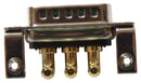 NORCOMP 684M3W3103L461 Combination Layout D Sub Connector, Power-D 684M Series, DA-3W3, Plug, 3 Contacts, 3 Power