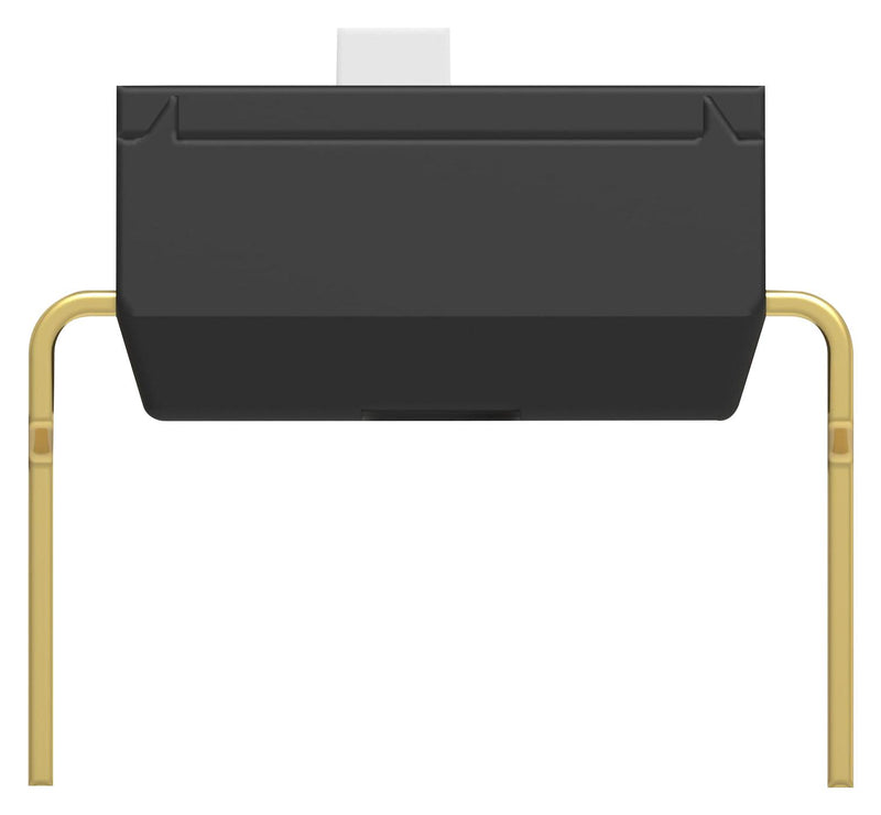 ALCOSWITCH - TE CONNECTIVITY ADEN02TTU04 DIP SW, 2CKT, SPST, 0.025A, 24VDC, TH